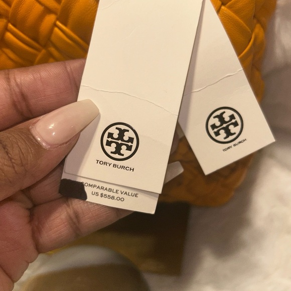 Tory‎ Burch Britten Woven Small Shoulder Bag - Picture 2 of 16